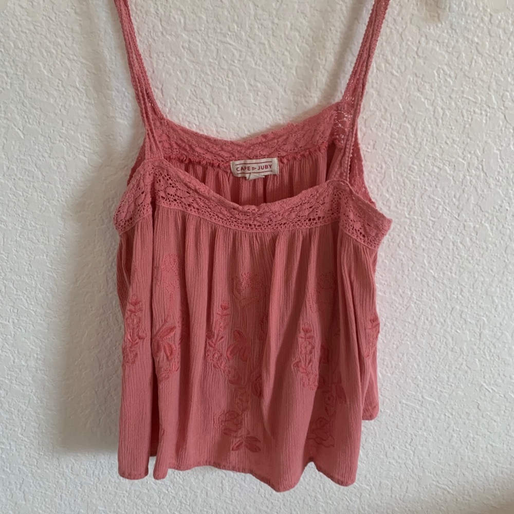 cape juby aesthetic pink top